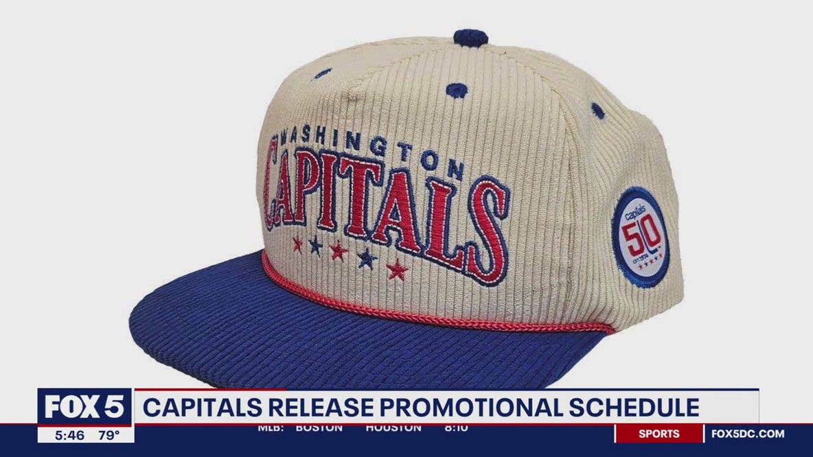 Capitals unveil fan giveaways for 2024-25 season